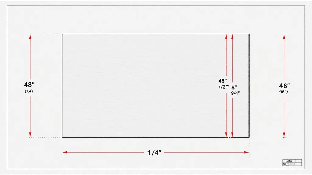 How Big Is a Sheet of Plywood? Sizes and Dimensions Explained
