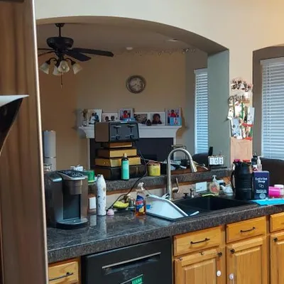 Ceiling Repair & Porch Light Upgrade — gallery image 1