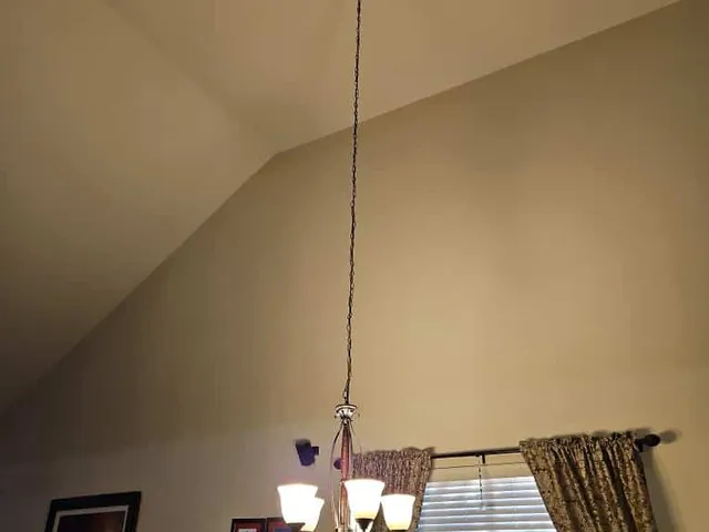 Chandelier Ceiling Remount