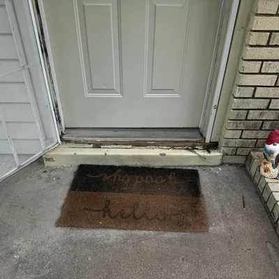 Door Threshold Wood Repair — gallery image 1