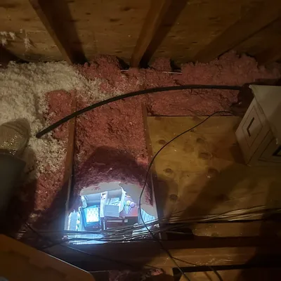 Ceiling Drywall Patch & Texture Repair — gallery image 1
