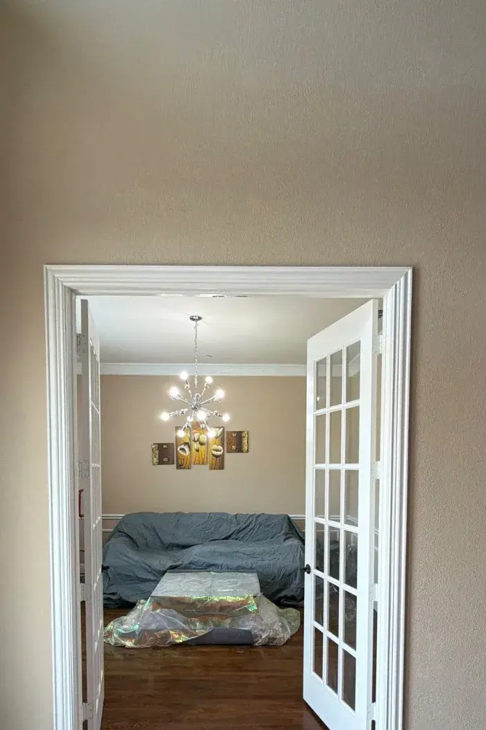 French Door Relocation and Archway Opening