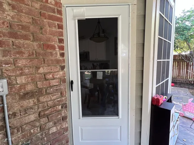 Door Install & Curtain Hanging