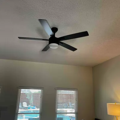 TV Mounting & Fan Replacement — gallery image 1