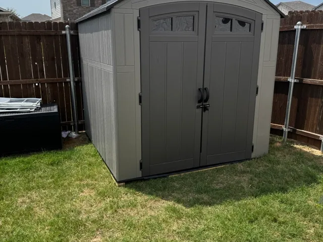 Backyard Shed Assembly