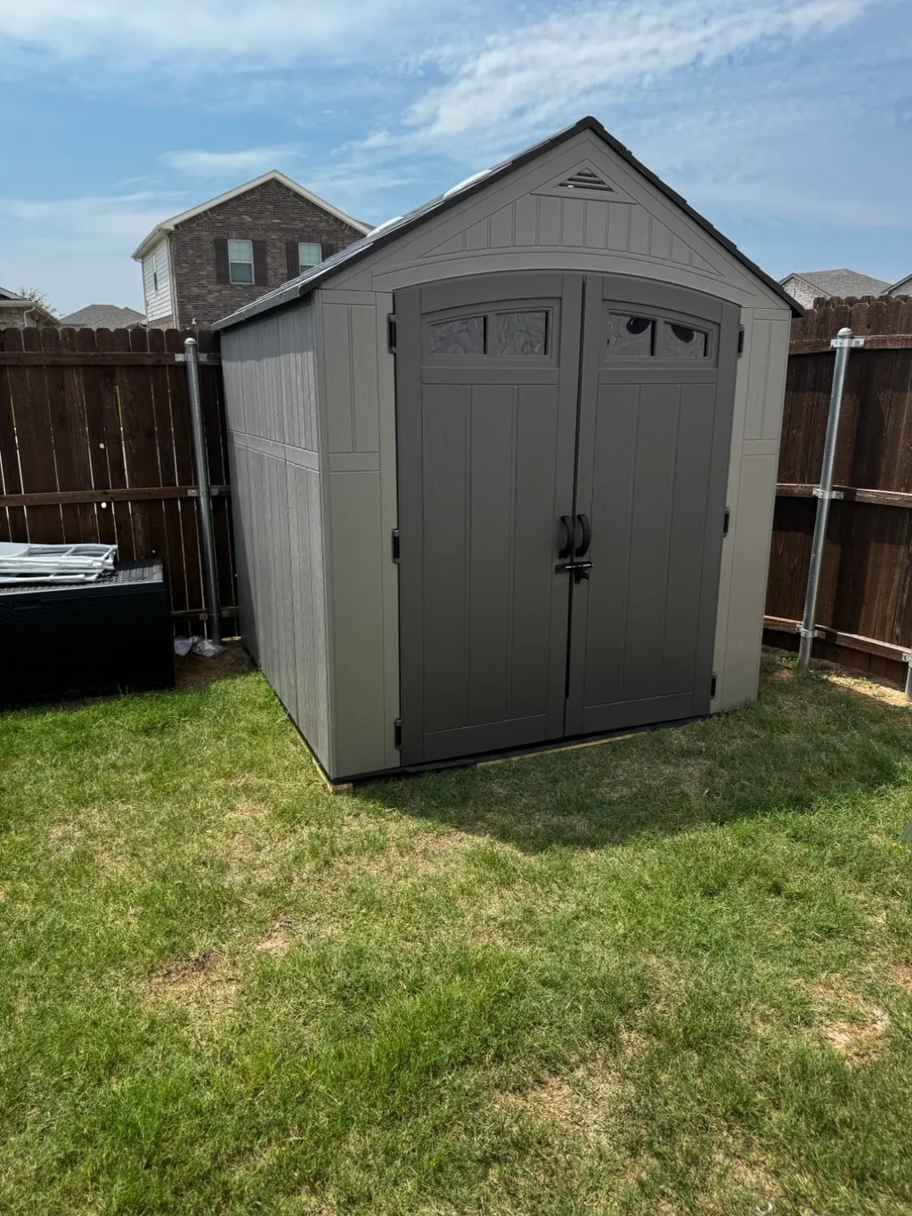 Backyard Shed Assembly