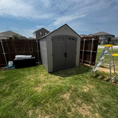 Backyard Shed Assembly — gallery image 1