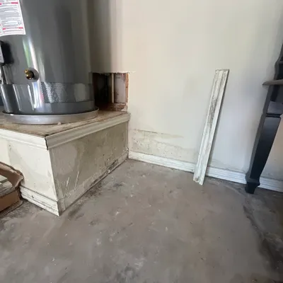 Drywall Repair & Insulation (Water Heater Area) — gallery image 1